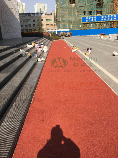 航天五一〇所 拉孜彩色路面